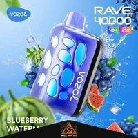 VOZOL Rave 40000 Puffs Blueberry Watermelon