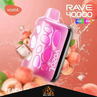 VOZOL Rave 40000 Puffs Peach Ice