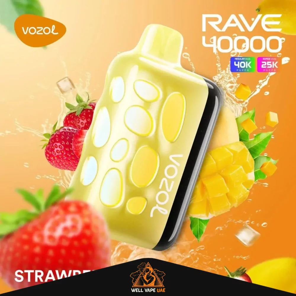VOZOL Rave 40000 Puffs Strawberry Mango