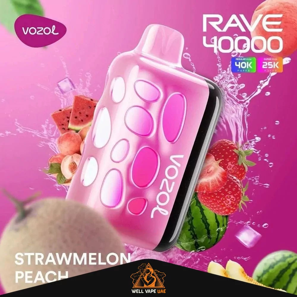 VOZOL Rave 40000 Puffs Strawmelon Peach