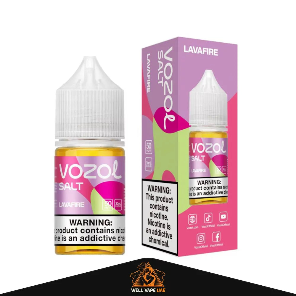 VOZOL Salt Nicotine 30mL Lavafire