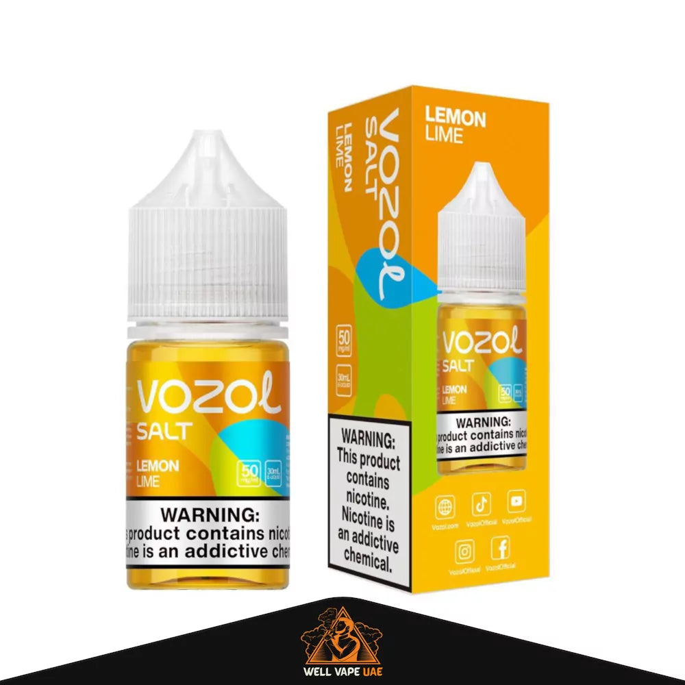 VOZOL Salt Nicotine 30mL Lemon Lime