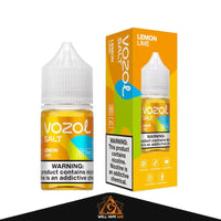 VOZOL Salt Nicotine 30mL Lemon Lime