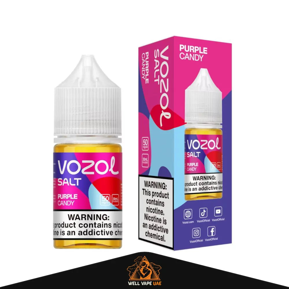 VOZOL Salt Nicotine 30mL Purple Candy