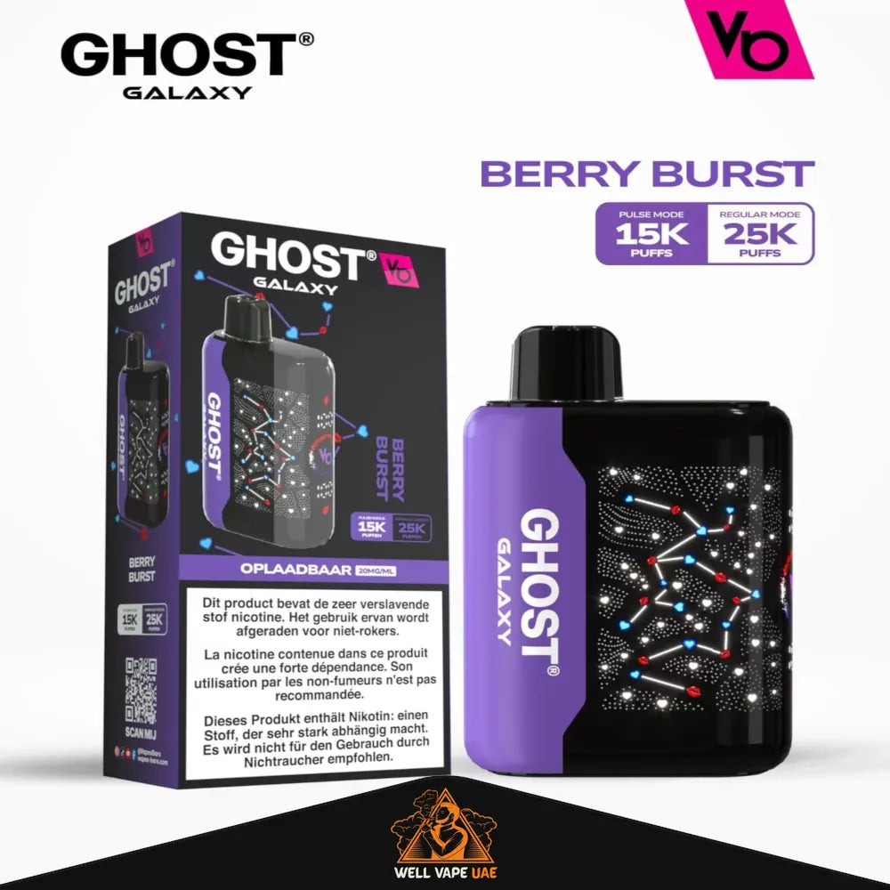Vapes Bar Ghost Galaxy 25000 Puffs Disposable Vapes