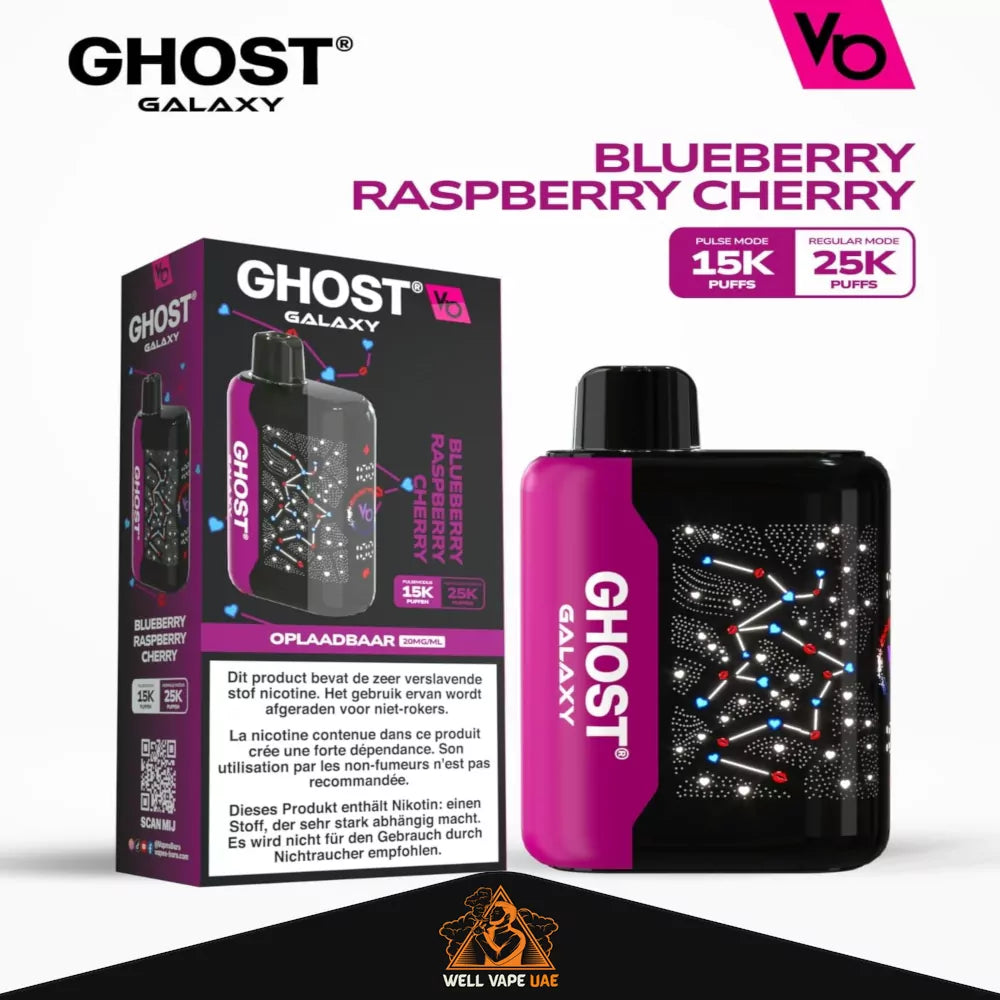Vapes Bar Ghost Galaxy 25000 Puffs Disposable Vapes