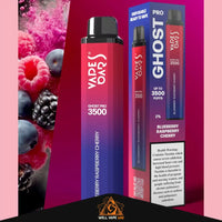 Vapes Bar Ghost Pro 3500 Puffs Disposable Vapes