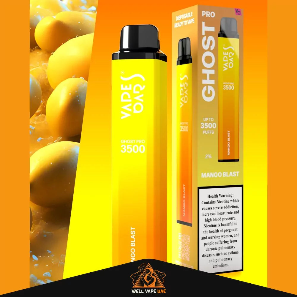 Vapes Bar Ghost Pro 3500 Puffs Disposable Vapes