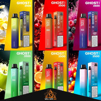 Vapes Bar Ghost Pro 3500 Puffs Disposable Vapes