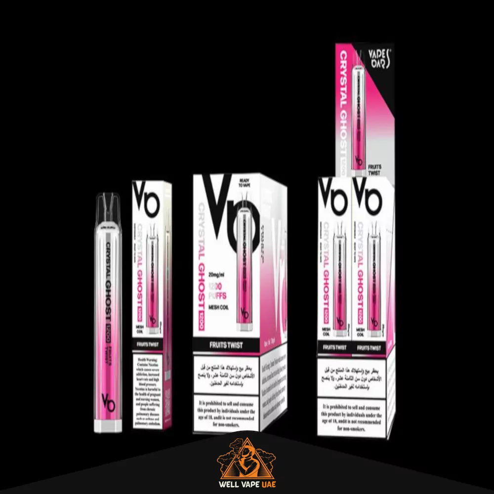 Vapes Bars Crystal Ghost 1200 Puffs Disposable Vapes