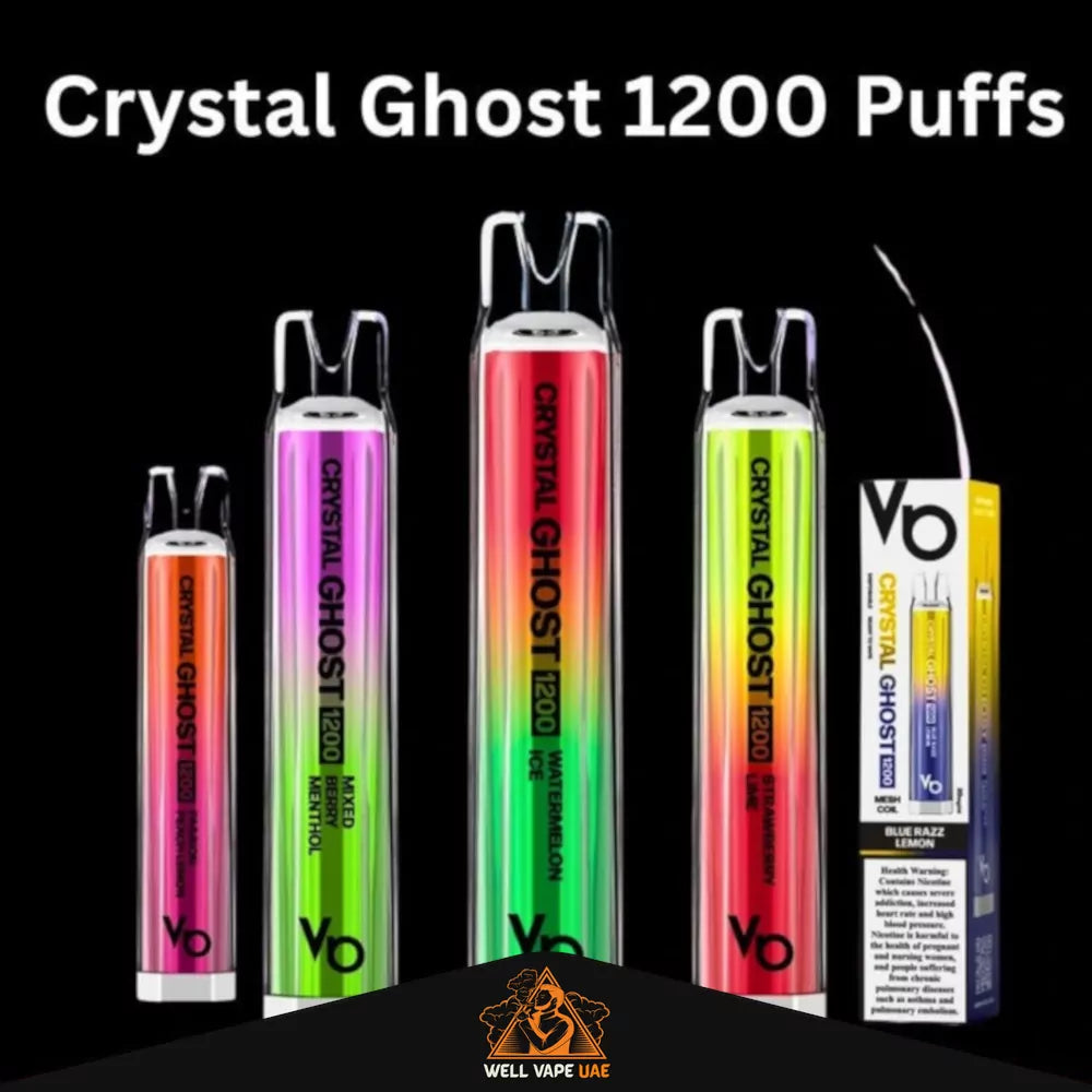 Vapes Bars Crystal Ghost 1200 Puffs Disposable Vapes