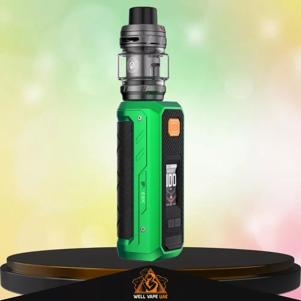 Vaporesso Armour Ultra 100W Kit with iTank T Emerald Green