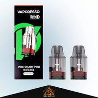 Vaporesso Vibe Series Replacement Pods 2pcs 0.6Ω 0.8Ω