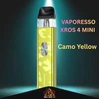Vaporesso XROS 4 Mini Pod Kit Camo Yellow