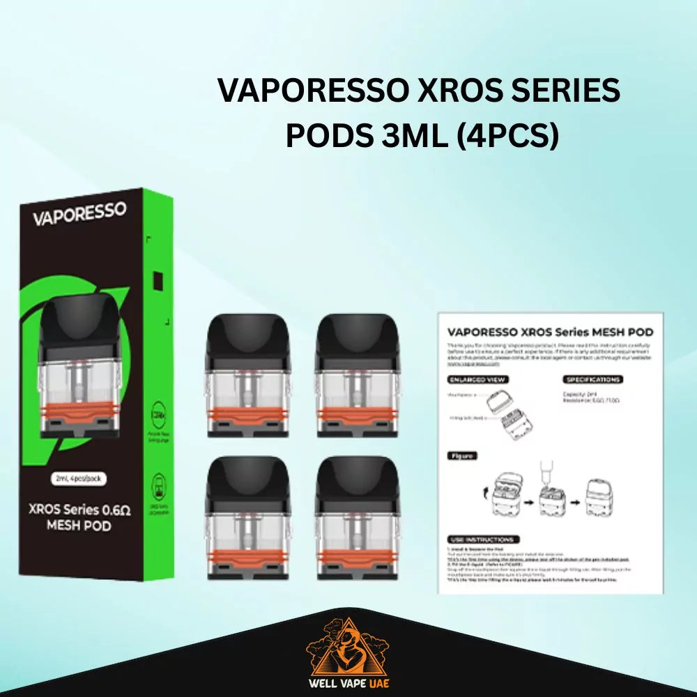 Vaporesso XROS Series Pods 3ml (4pcs)
