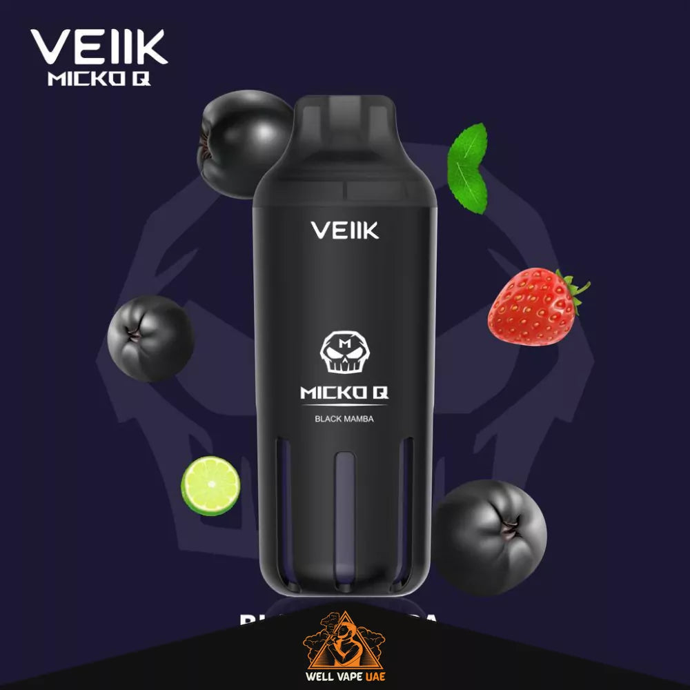 Veiik Micko Q 5500 Puffs Black Mamba
