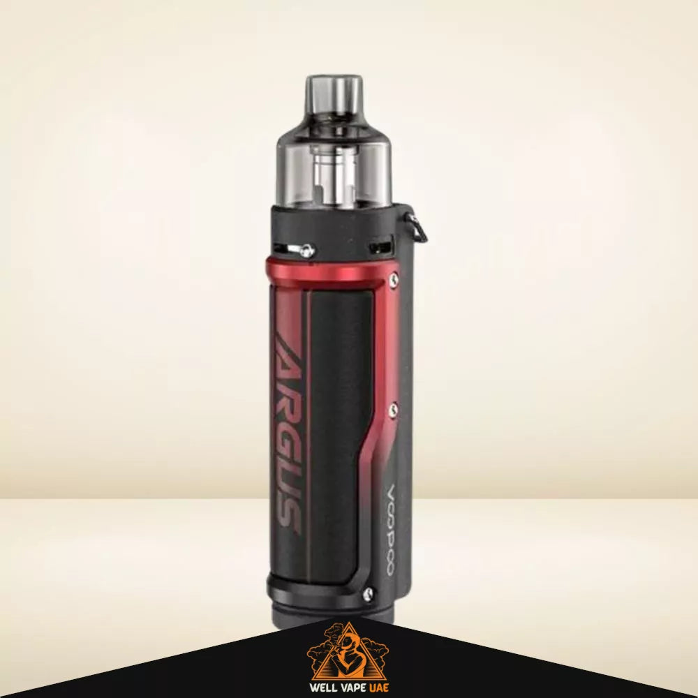 Voopoo Argus Pro Mod Kit Litchi Leather & Red