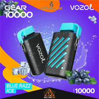 Vozol Gear 10000 Puffs Blue Razz Ice