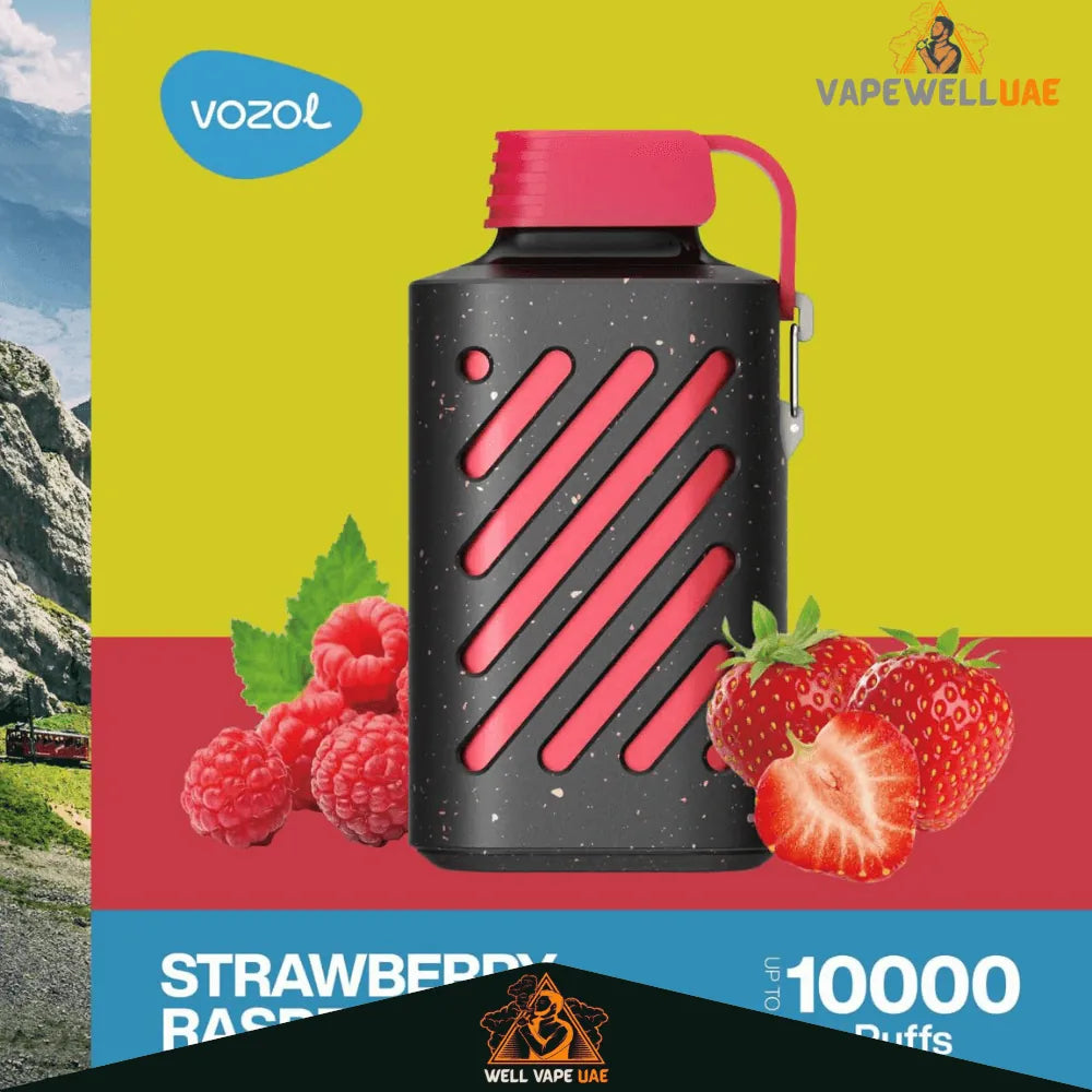 Vozol Gear 10000 Puffs Strawberry Raspberry