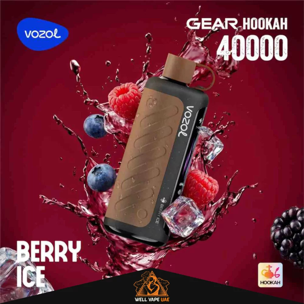 Vozol Gear Hookah 40000 Puffs Disposable Vape Berry Ice