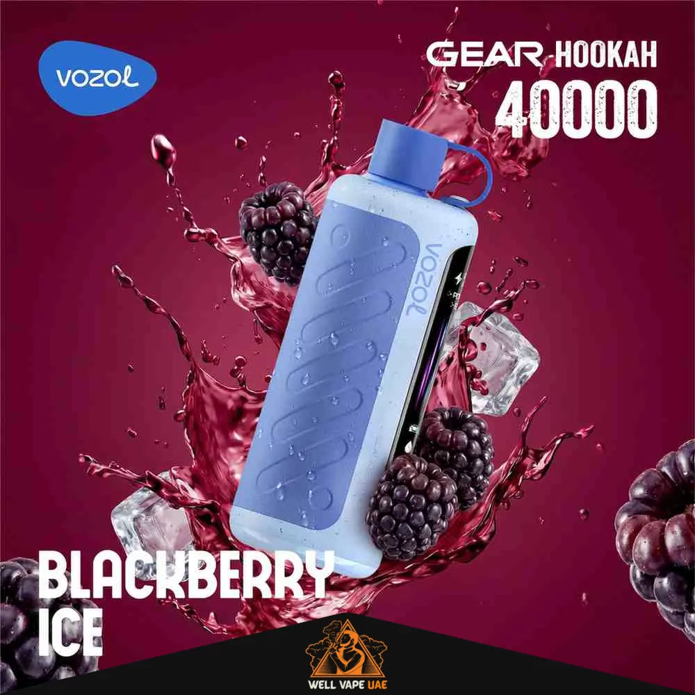 Vozol Gear Hookah 40000 Puffs Disposable Vape Blackberry Ice
