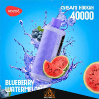 Vozol Gear Hookah 40000 Puffs Disposable Vape Blueberry Watermelon