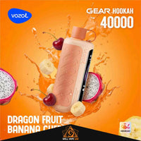 Vozol Gear Hookah 40000 Puffs Disposable Vape Dragon Fruit Banana Cherry