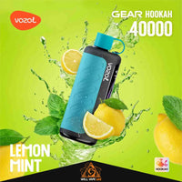 Vozol Gear Hookah 40000 Puffs Disposable Vape Lemon Mint