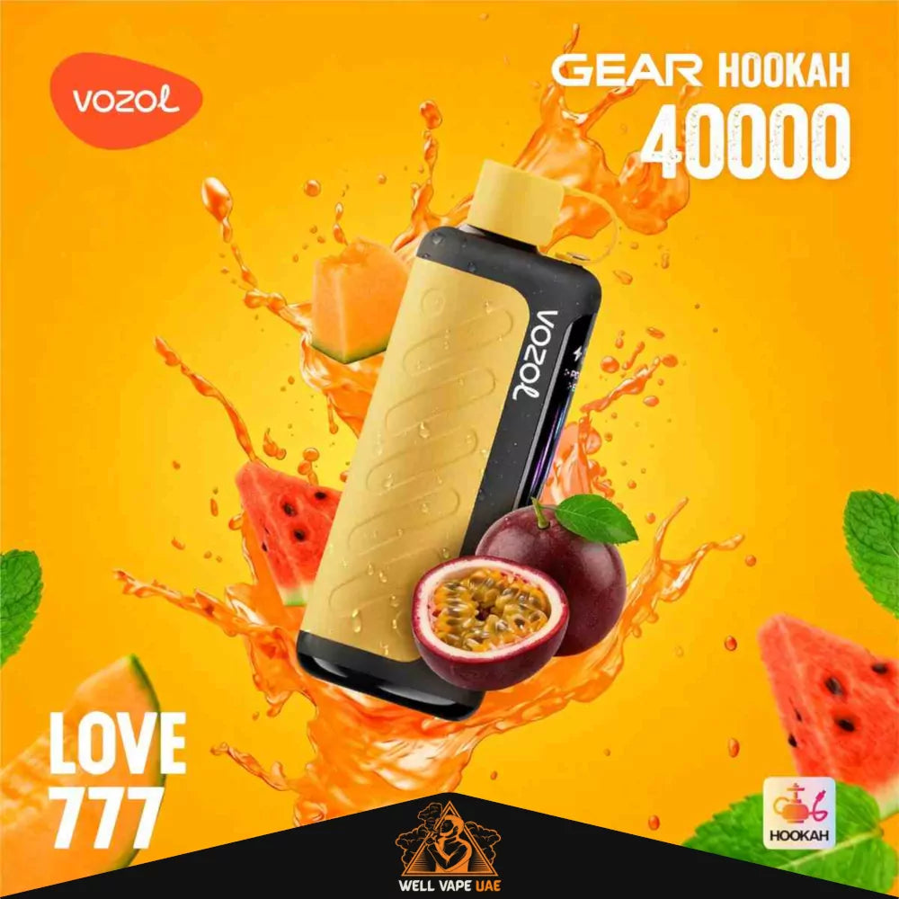 Vozol Gear Hookah 40000 Puffs Disposable Vape Love 777