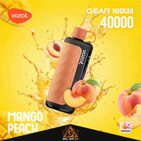 Vozol Gear Hookah 40000 Puffs Disposable Vape Mango Peach