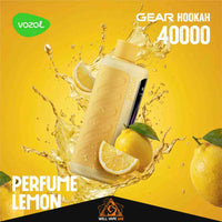 Vozol Gear Hookah 40000 Puffs Disposable Vape Perfume Lemon
