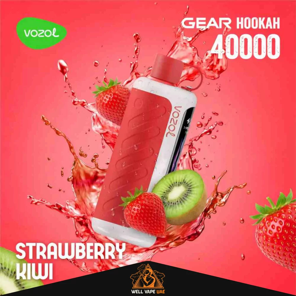Vozol Gear Hookah 40000 Puffs Disposable Vape Strawberry Kiwi