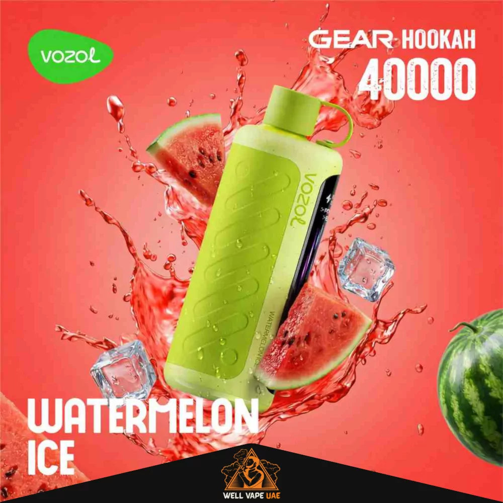 Vozol Gear Hookah 40000 Puffs Disposable Vape Watermelon Ice