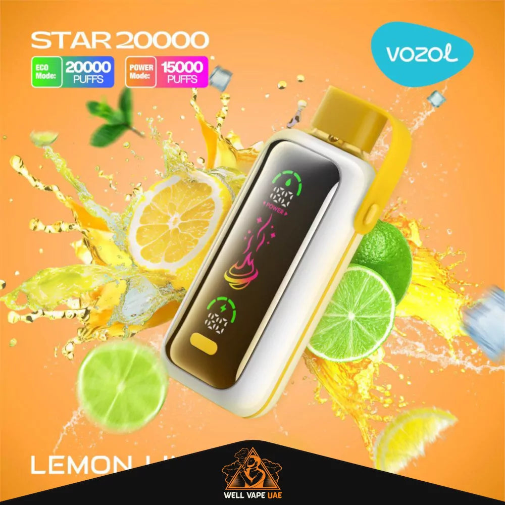 Vozol Star 20000 Puffs Lemon Lime