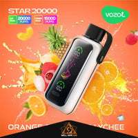 Vozol Star 20000 Puffs Orange Pineapple Lychee