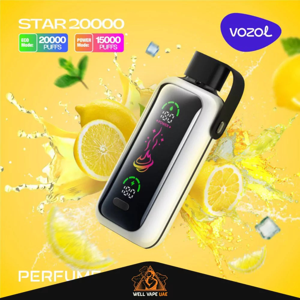 Vozol Star 20000 Puffs Perfume Lemon