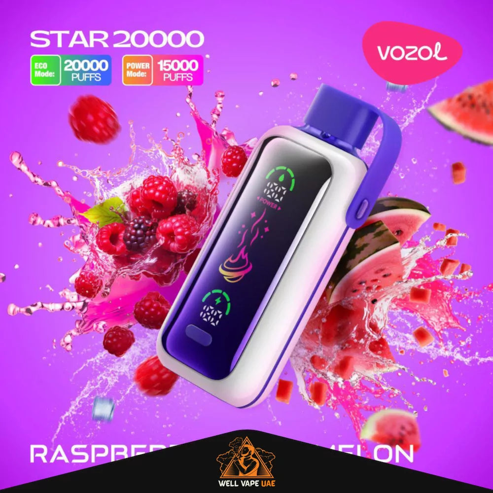 Vozol Star 20000 Puffs Raspberry Watermelon