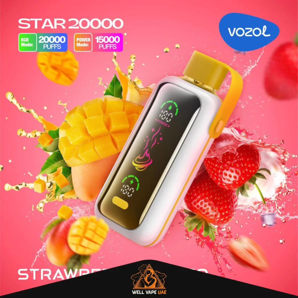 Vozol Star 20000 Puffs Strawberry Mango