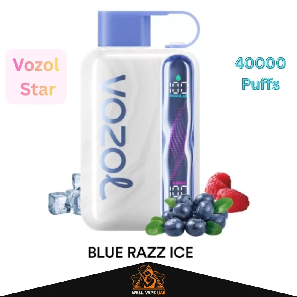 Vozol Star 40000 Puffs Blue Razz Ice