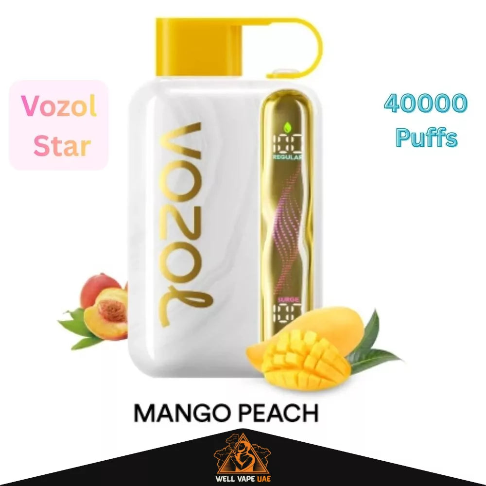Vozol Star 40000 Puffs Mango Peach