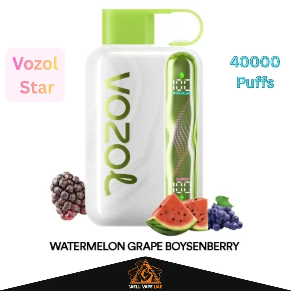 Vozol Star 40000 Puffs Watermelon Grape Boysenberry