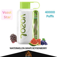 Vozol Star 40000 Puffs Watermelon Grape Boysenberry