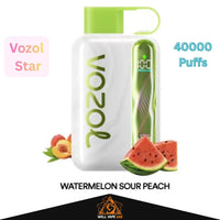 Vozol Star 40000 Puffs Watermelon Sour Peach