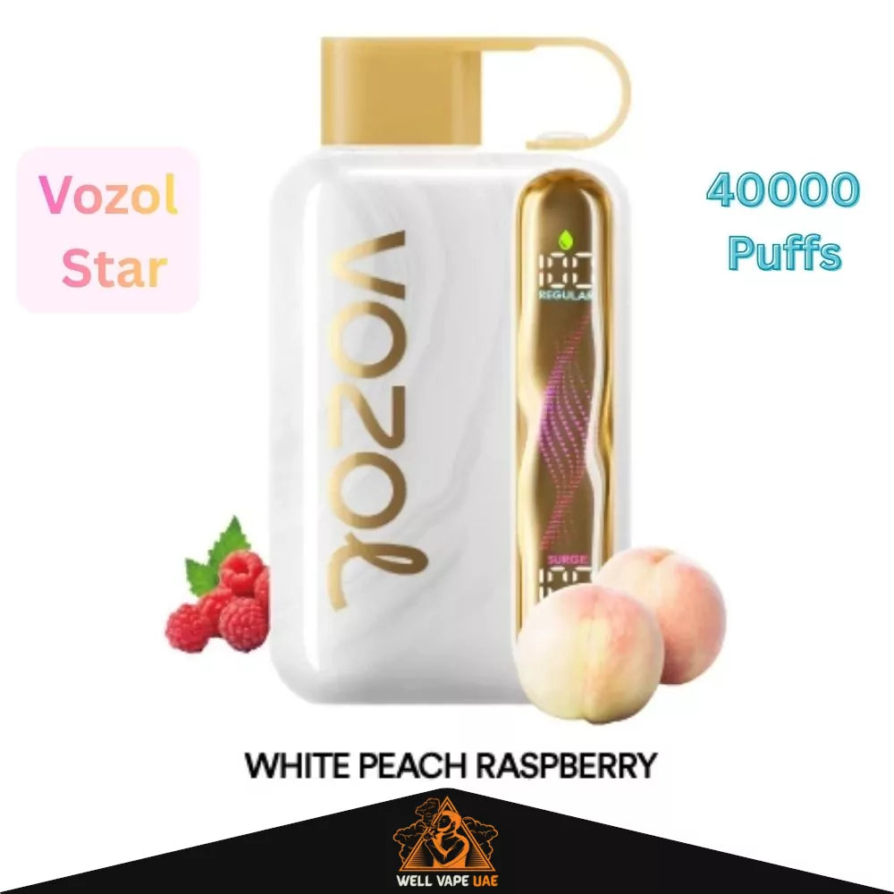 Vozol Star 40000 Puffs White Peach Raspberry