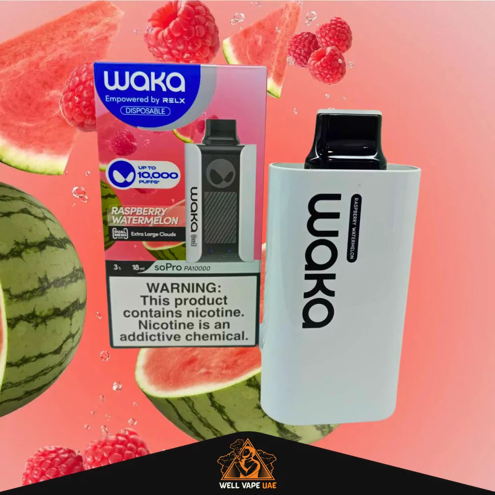 WAKA soPro 10000 Puffs 30 mg Raspberry Watermelon