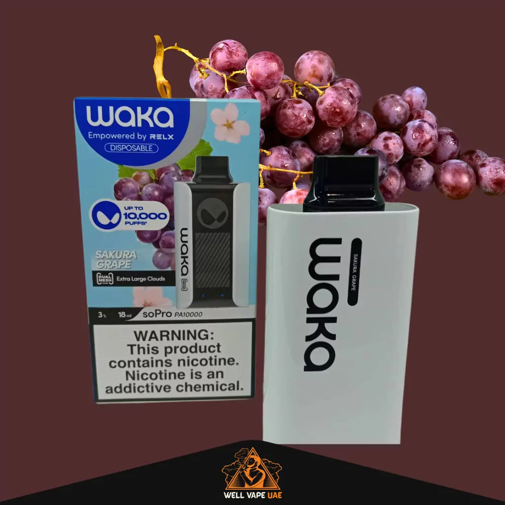 WAKA soPro 10000 Puffs 30 mg Sakura Grape