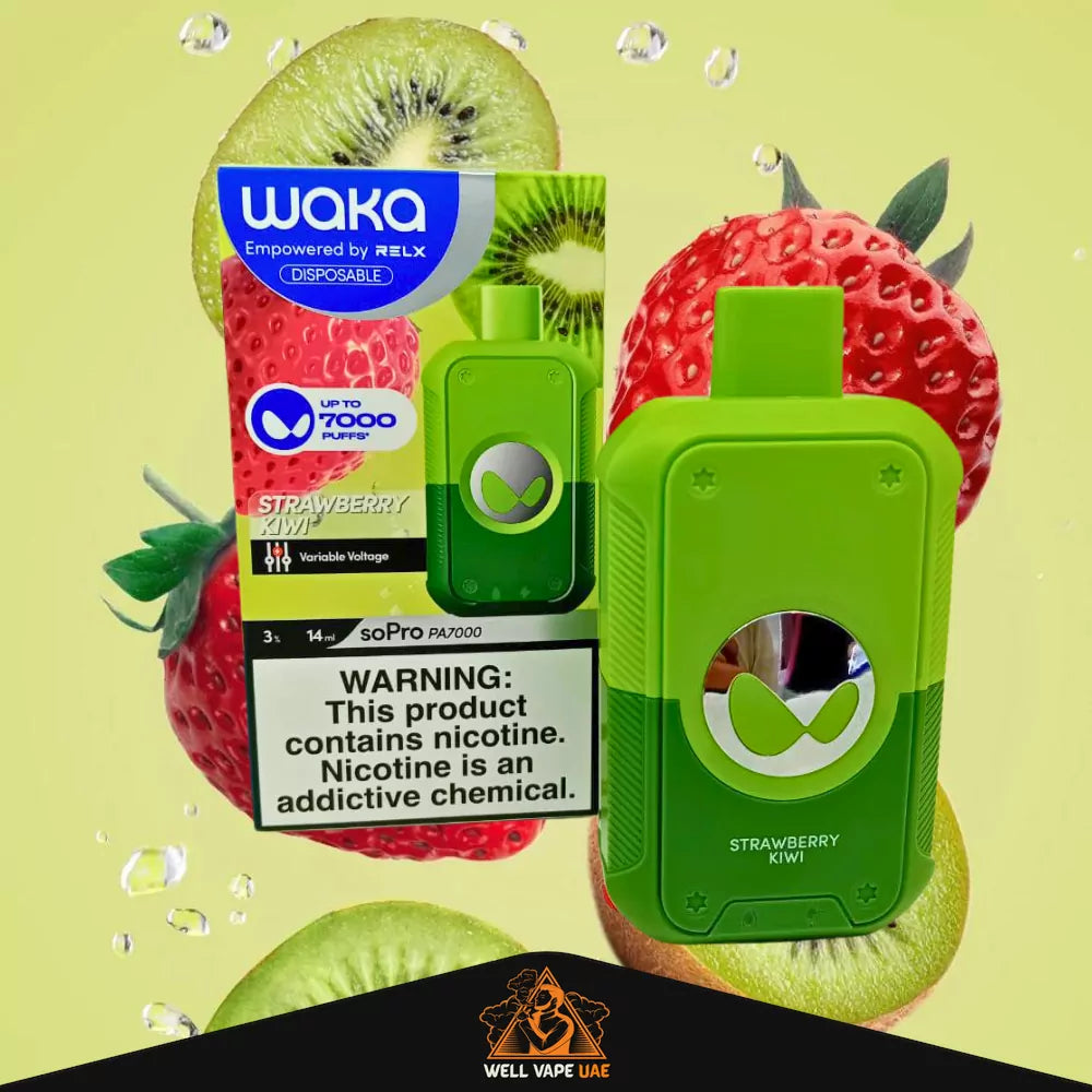 WAKA soPro 7000 Puffs Strawberry Kiwi