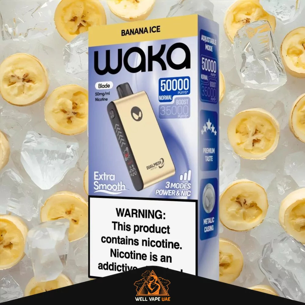Waka Blade 50000 Puffs Banana Ice