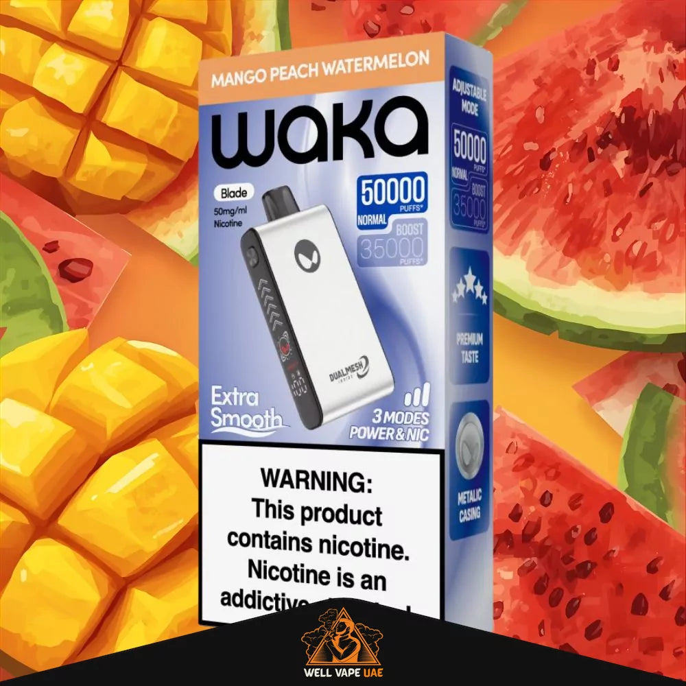 Waka Blade 50000 Puffs Mango Peach Watermelon