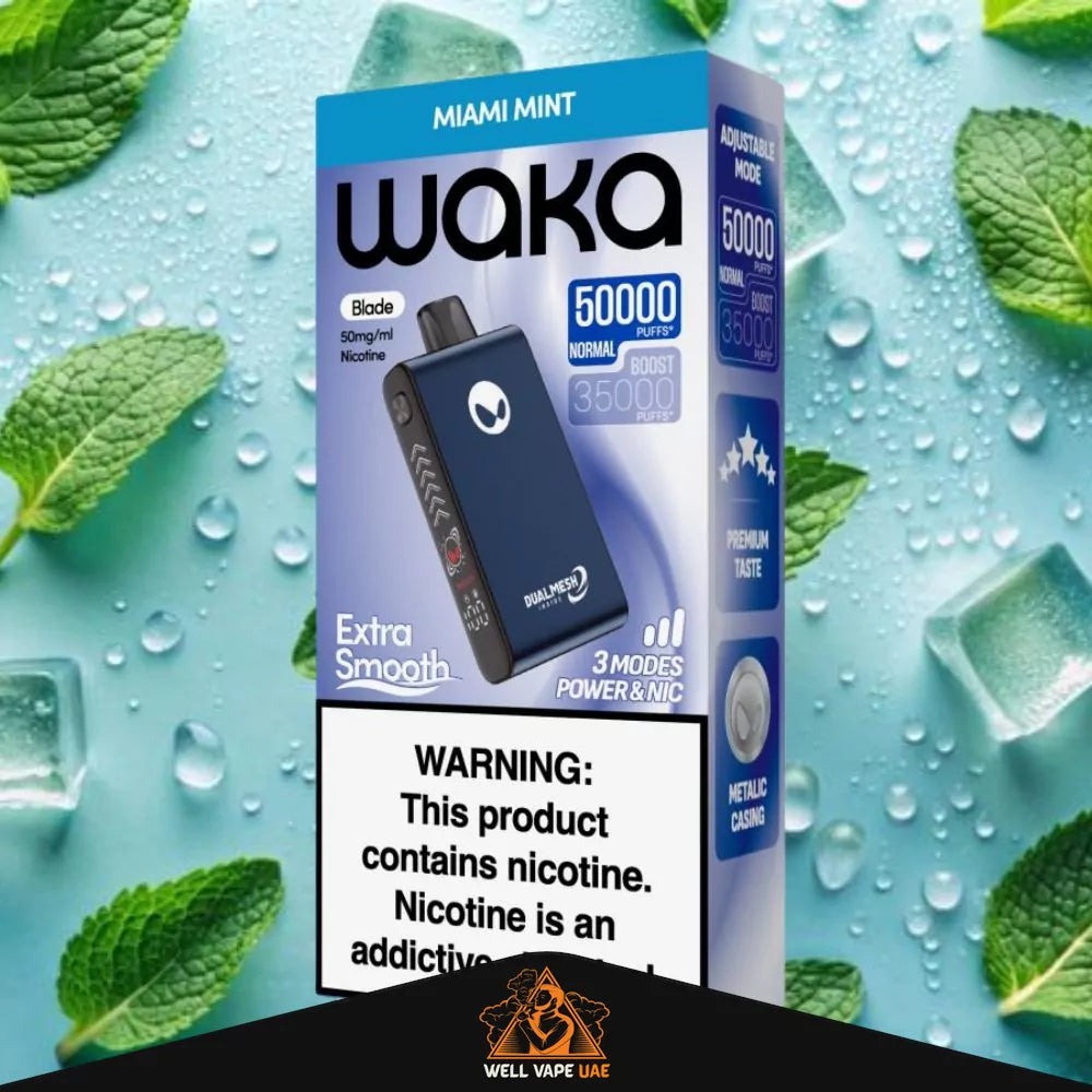 Waka Blade 50000 Puffs Miami Mint